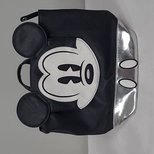 Disney Parks Mickey Mouse black and white mini backpack